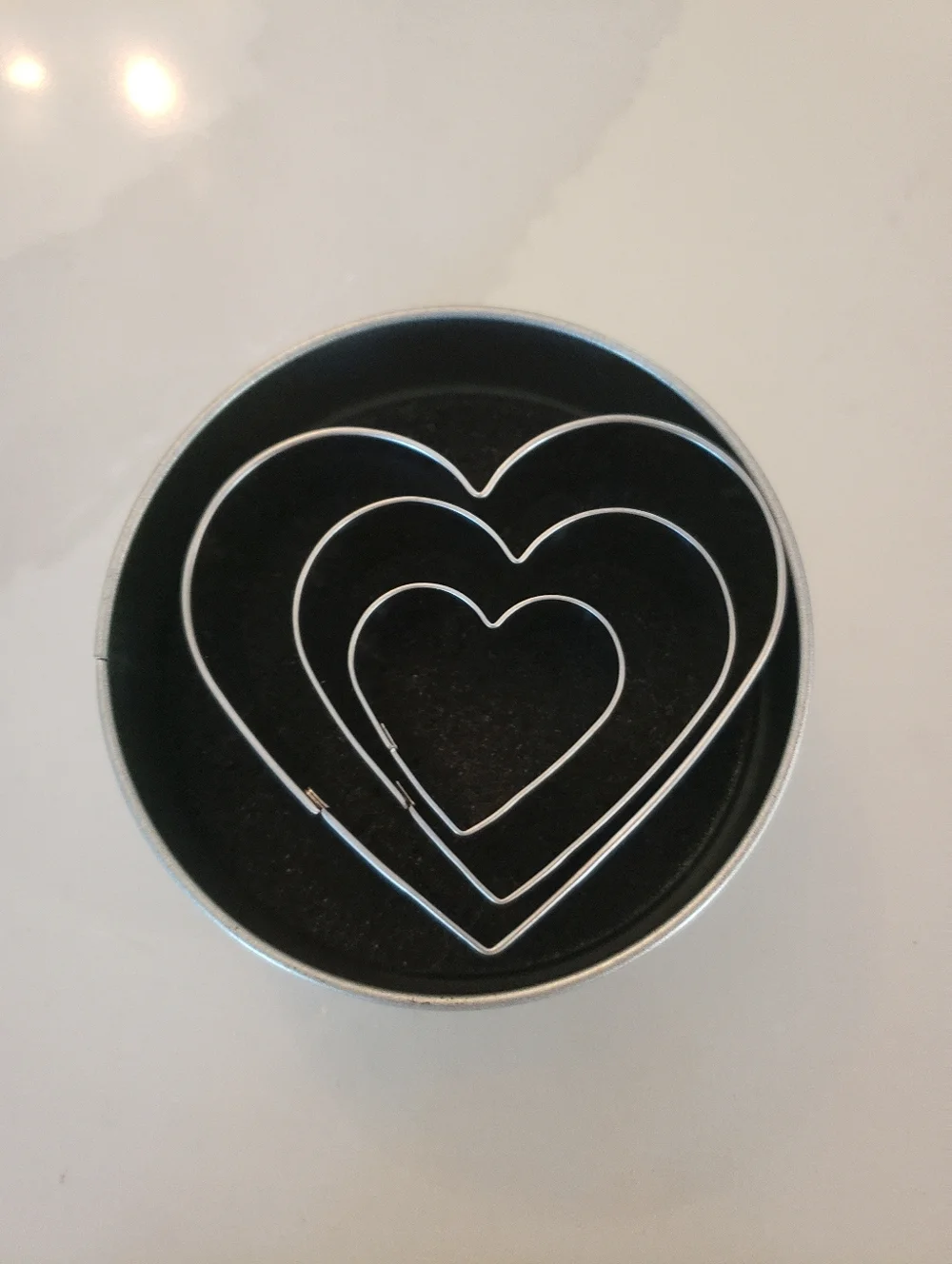 Heart Cookie Cutters, Not Used